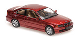 Maxichamps Die Cast Collectables - 1:43 1999 BMW 3ER Coupe (E46) - Red Metallic