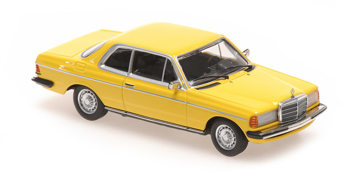 Maxichamps Die Cast Collectables - 1:43 1976 Mercedes-Benz (W123) 230CE - Yellow