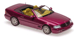 Maxichamps Die Cast Collectables - 1:43 1999 Mercedes-Benz SL-Class (R129) - Red