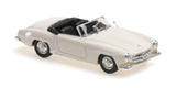 Maxichamps Die Cast Collectables - 1:43 1955 Mercedes-Benz 190 Sl (W121) - White