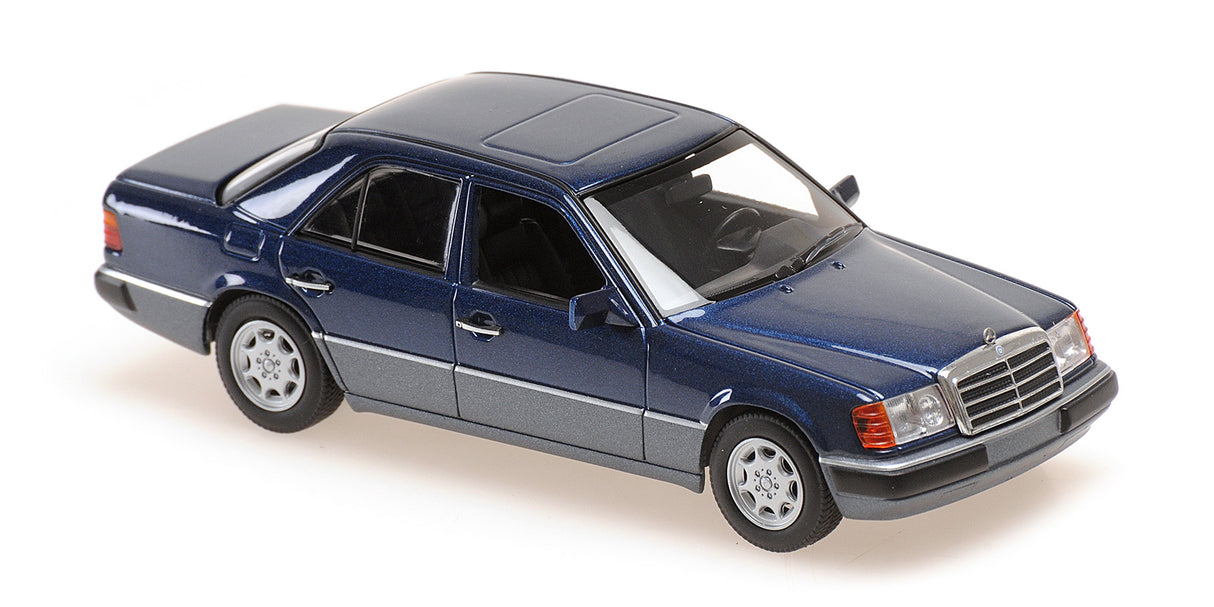 Maxichamps Die Cast Collectables - 1:43 1991 Mercedes-Benz 230E - Dark Blue Metallic