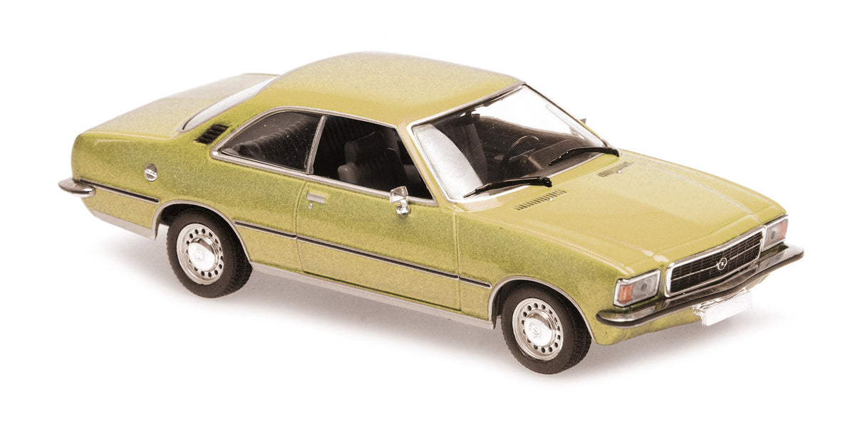 Maxichamps Die Cast Collectables - 1:43 1975 Opel Rekord D Coupe - Gold