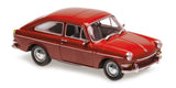 Maxichamps Die Cast Collectables - 1:43 1966 Volkswagen 1600 Tl - Red