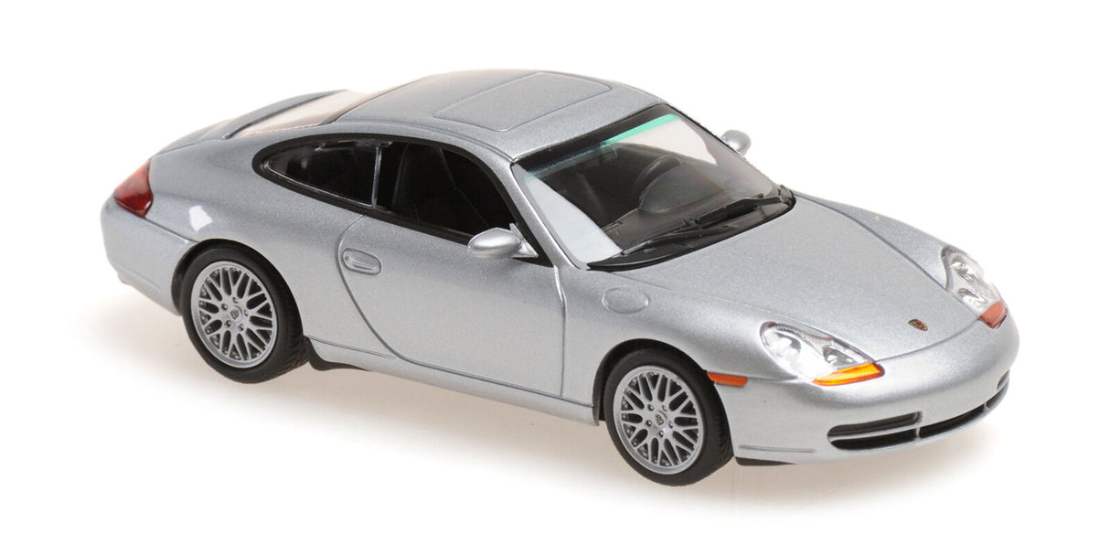 Maxichamps Die Cast Collectables - 1:43 1998 Porsche 911 (996) - Silver Metallic