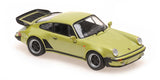 Maxichamps Die Cast Collectables - 1:43 1977 Porsche 911 Turbo 3.3 (930) - Green Metallic