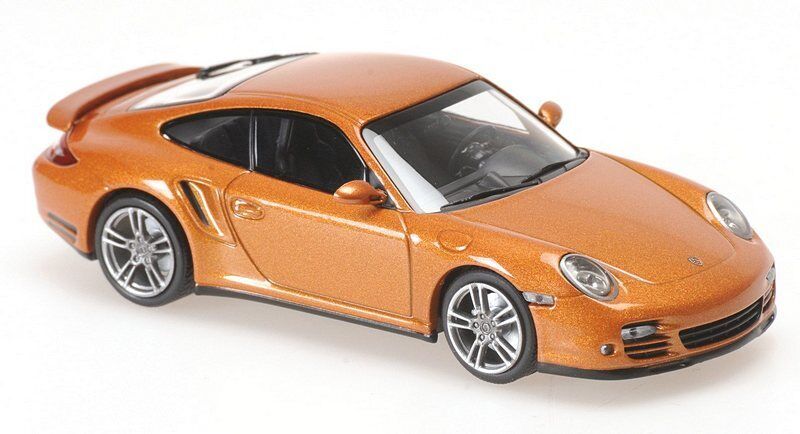 Maxichamps Die Cast Collectables - 1:43 2009 Porsche 911 Turbo - Gold