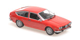 Maxichamps Die Cast Collectables - 1:43 1976 Alfa Romeo Alfetta GTV - Red