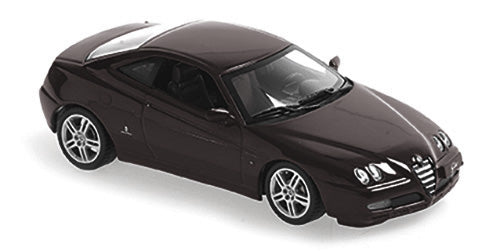Maxichamps Die Cast Collectables - 1:43 2003 Alfa Romeo GTV - Black