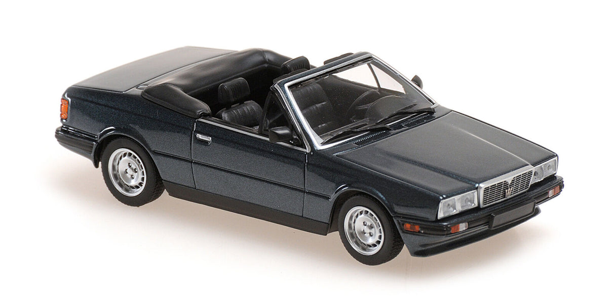 Maxichamps Die Cast Collectables - 1:43 1982 Maserati Biturbo Spyder - Green Metallic