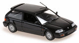 Maxichamps Die Cast Collectables - 1:43 1990 Honda Civic - Black