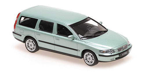 Maxichamps Die Cast Collectables - 1:43 2000 Volvo V70 Break - Light Green