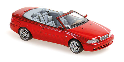 Maxichamps Die Cast Collectables - 1:43 1998 Volvo C 70 Cabriolet - Red