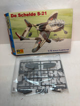 RS Models De Schelde S-21 1/72 92055 Plastic Model Kit Vintage