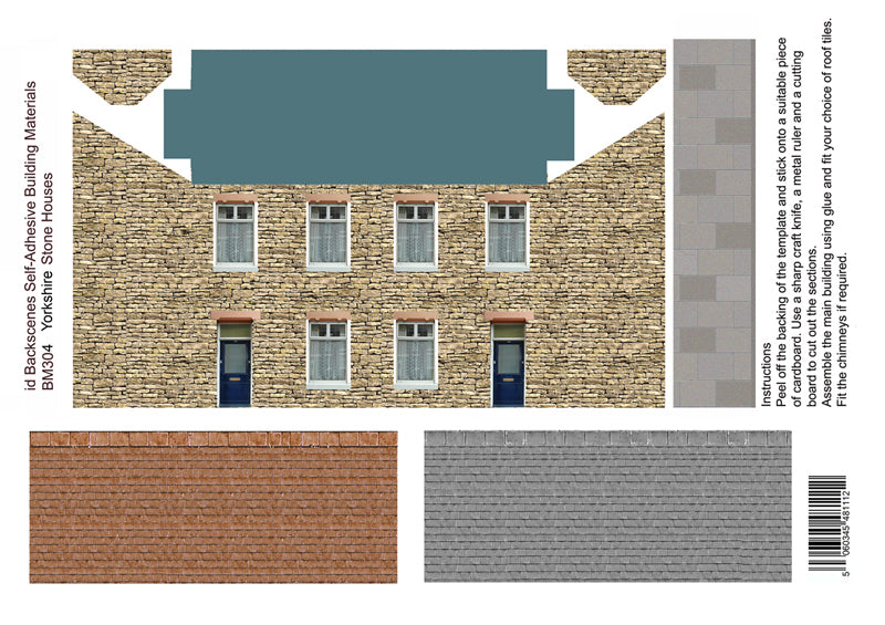 BM304 NEW IMPROVED YORK STONE HOUSES