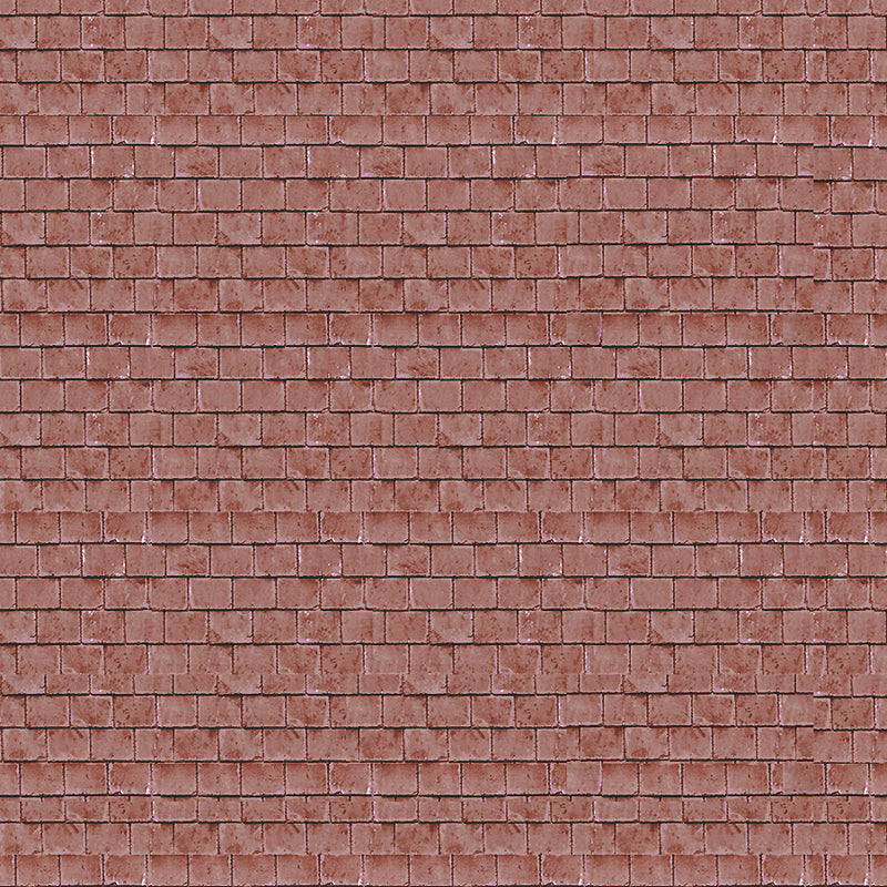 BM063 NEW & IMPROVED RED TILES 00 BUILDING PAPERS