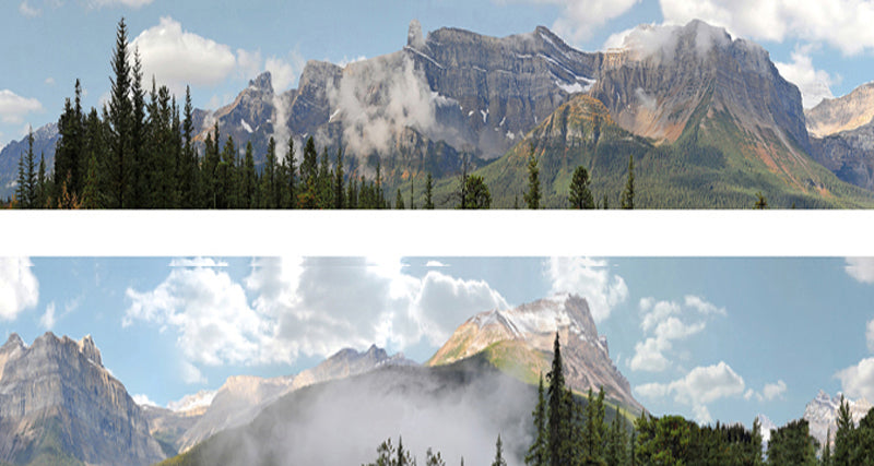 PN260 ROCKIES N GAUGE PREMIUM BACKSCENE