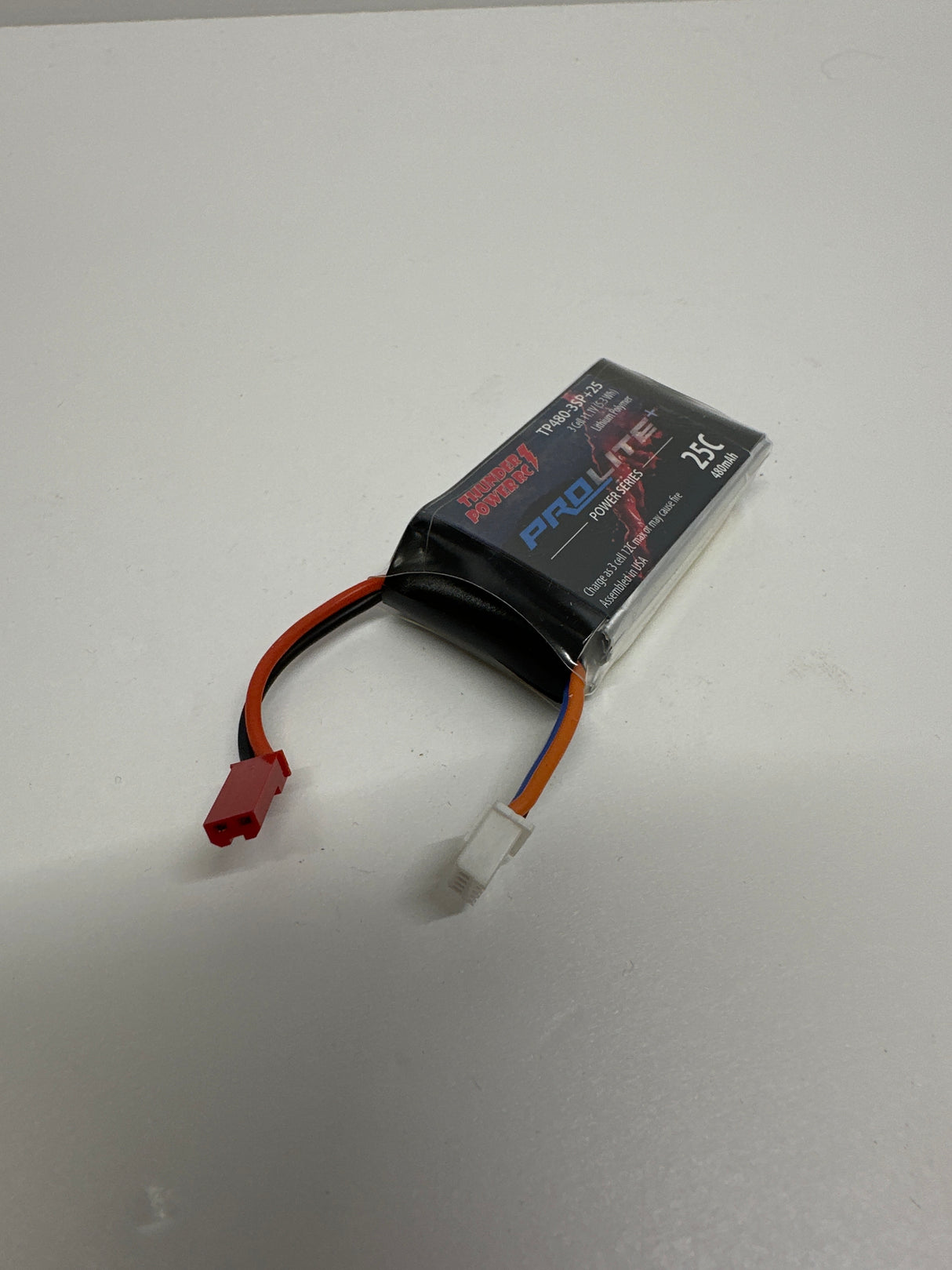 Thunder Power Lipo 11.1V 3 cell 480mah 25C