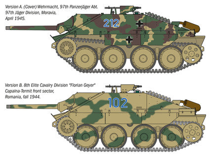 ITALERI 1/35 Jagdpanzer 38(t) Hetzer kit 96531