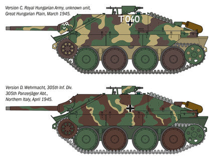 ITALERI 1/35 Jagdpanzer 38(t) Hetzer kit 96531