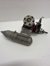 Second Hand Aircraft Engine 2-stroke Irvine 40 With Silencer (Box 62)