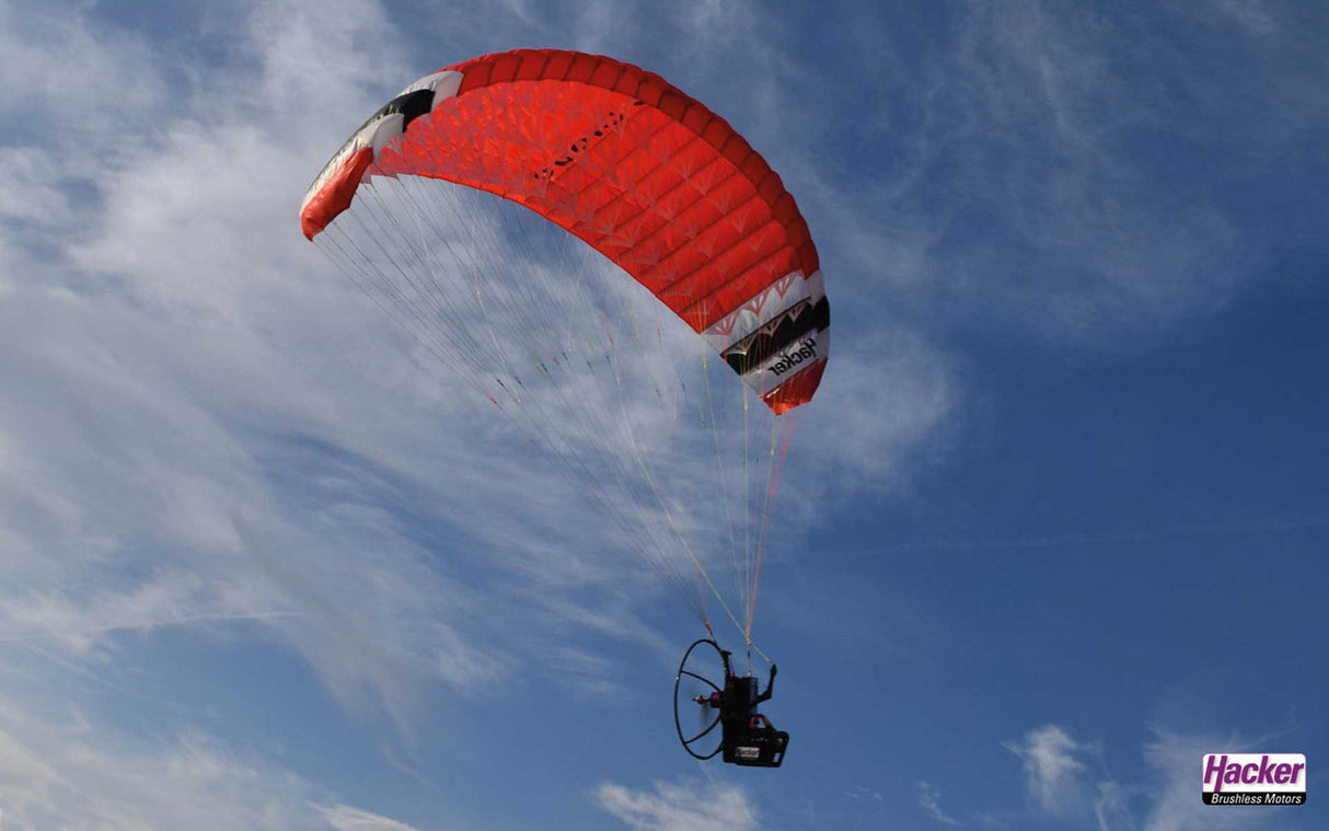 Hacker Para-RC Cloud 1.5 complete set ARF (Red) - SECOND HAND