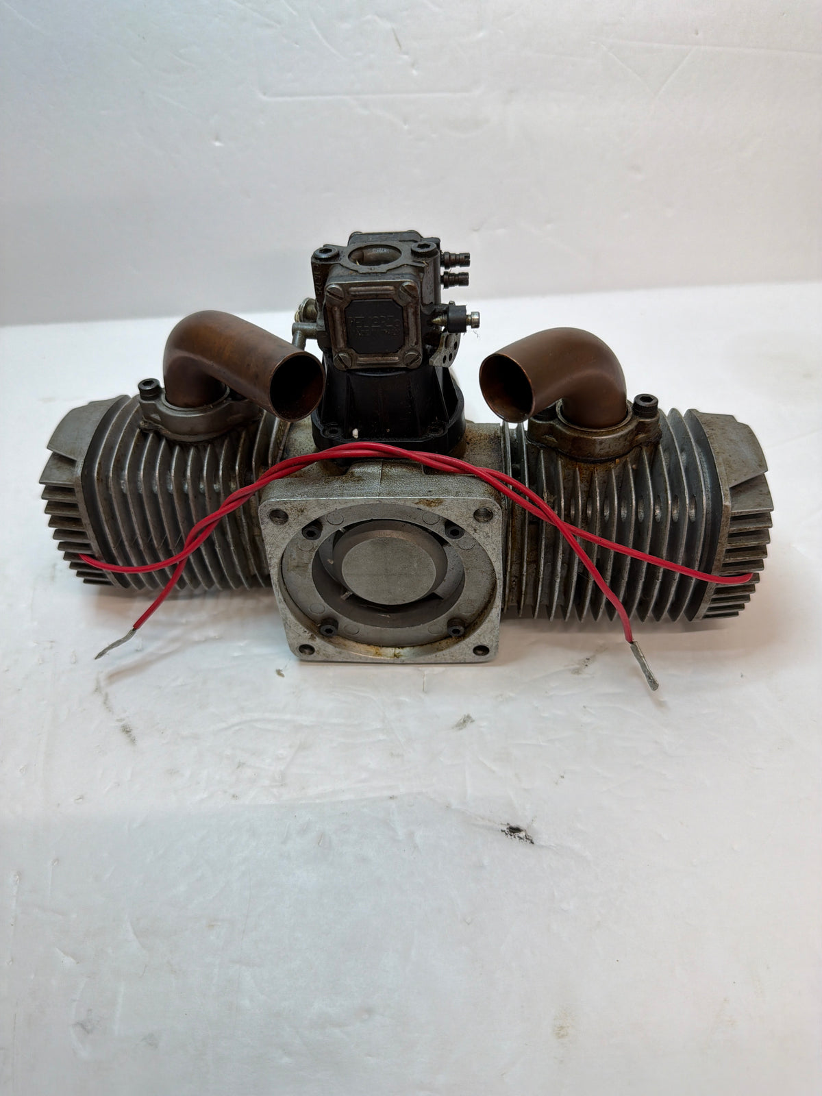 OPS 60 Twin Maxi RCA 60cc Opposed Twin 2-Stroke RC Aircraft Engine – Vintage Italian Engine