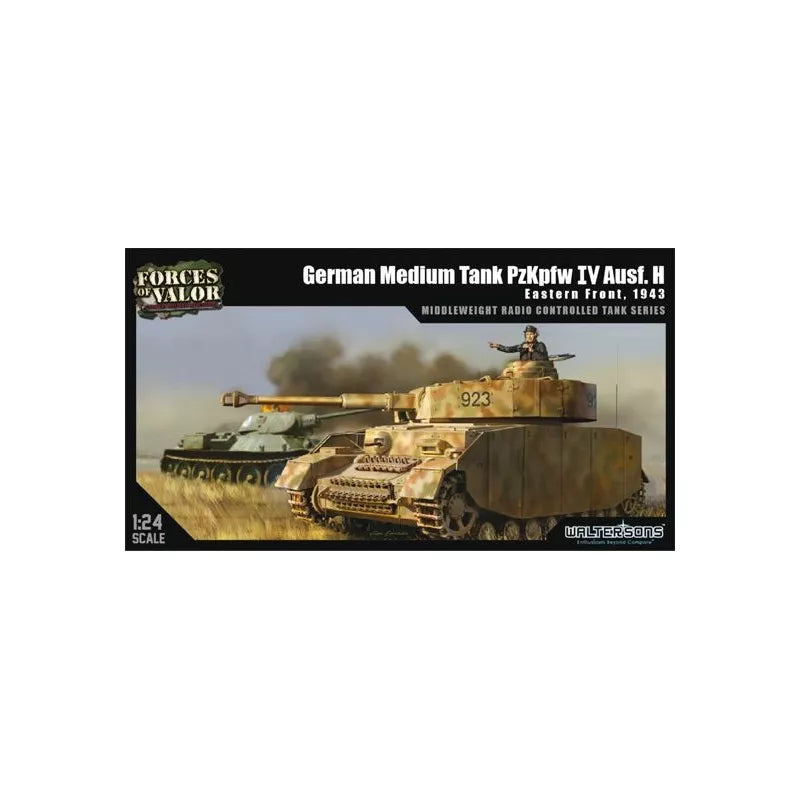 Forces of Valor 1/24 German Medium PzKpfw IV Ausf.H Eastern Front 1943 RC model tank