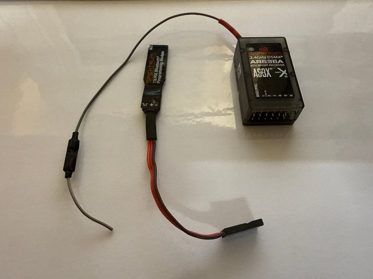 Spektrum AR636A Receiver includes program lead - SECOND HAND - Pre Programmed