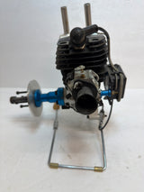 CRRC Pro THOR 45 2-Stroke Petrol Side pitts style muffler Engine R/C Aircraft Engine – Second hand on stand