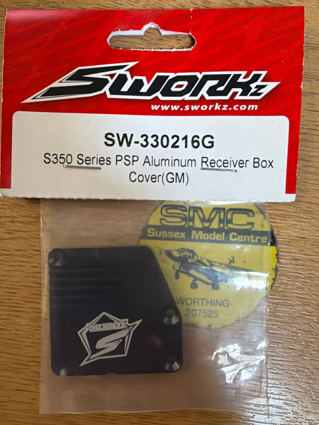 SWorkz S350 BX1 PSP Receiver Box Cover #SW-330216G (Box 10)