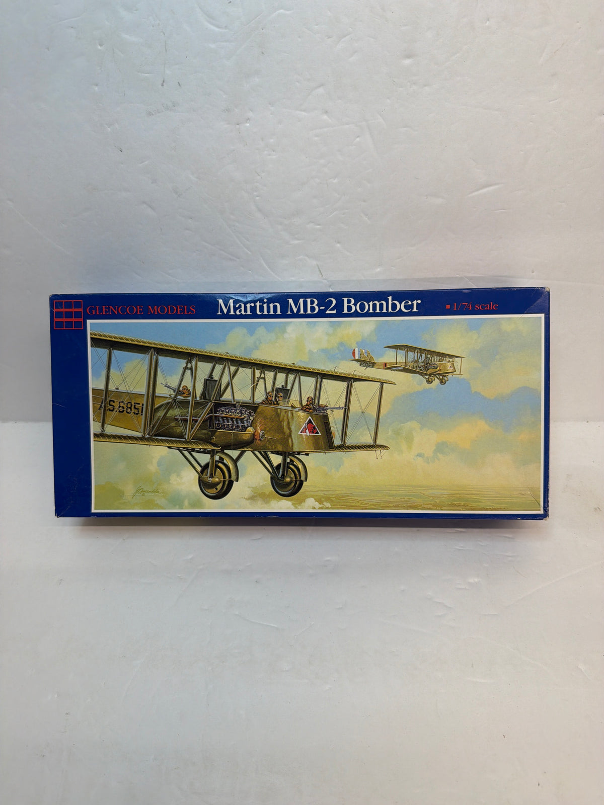Glencoe Models 05001 Martin MB-2 Bomber / NBS-1 — 1:74 Plastic model aircraft kit