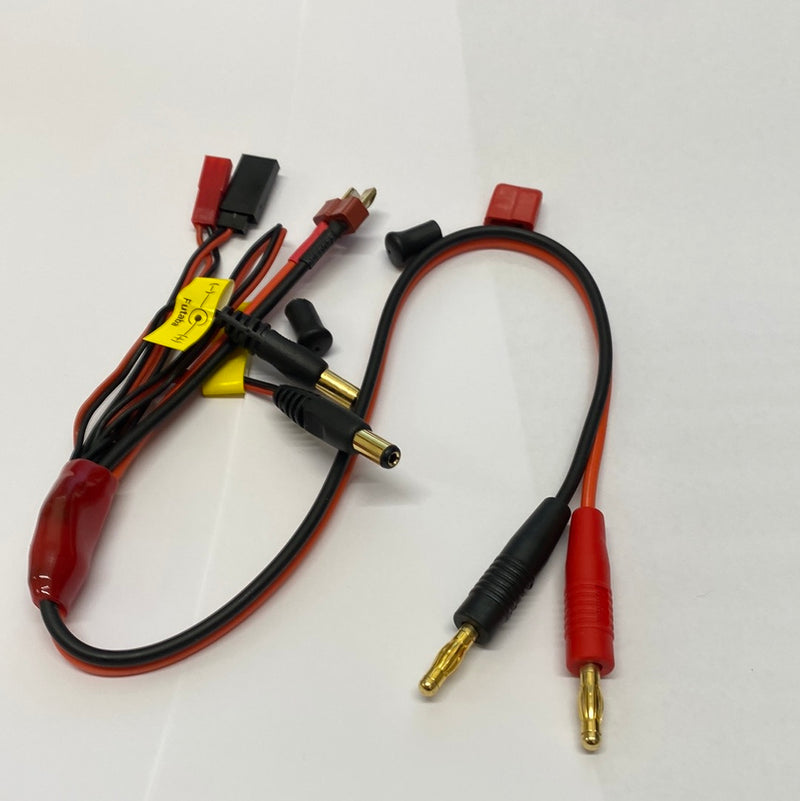 Multi Function Charge lead - Deans/Futaba/JST/JR/Tx/Extra Wire