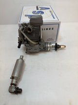 4-stroke ASP 70  engine with silencer second hand