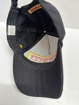 Pirelli Black Baseball Cap Yellow / Red Logo (second hand)