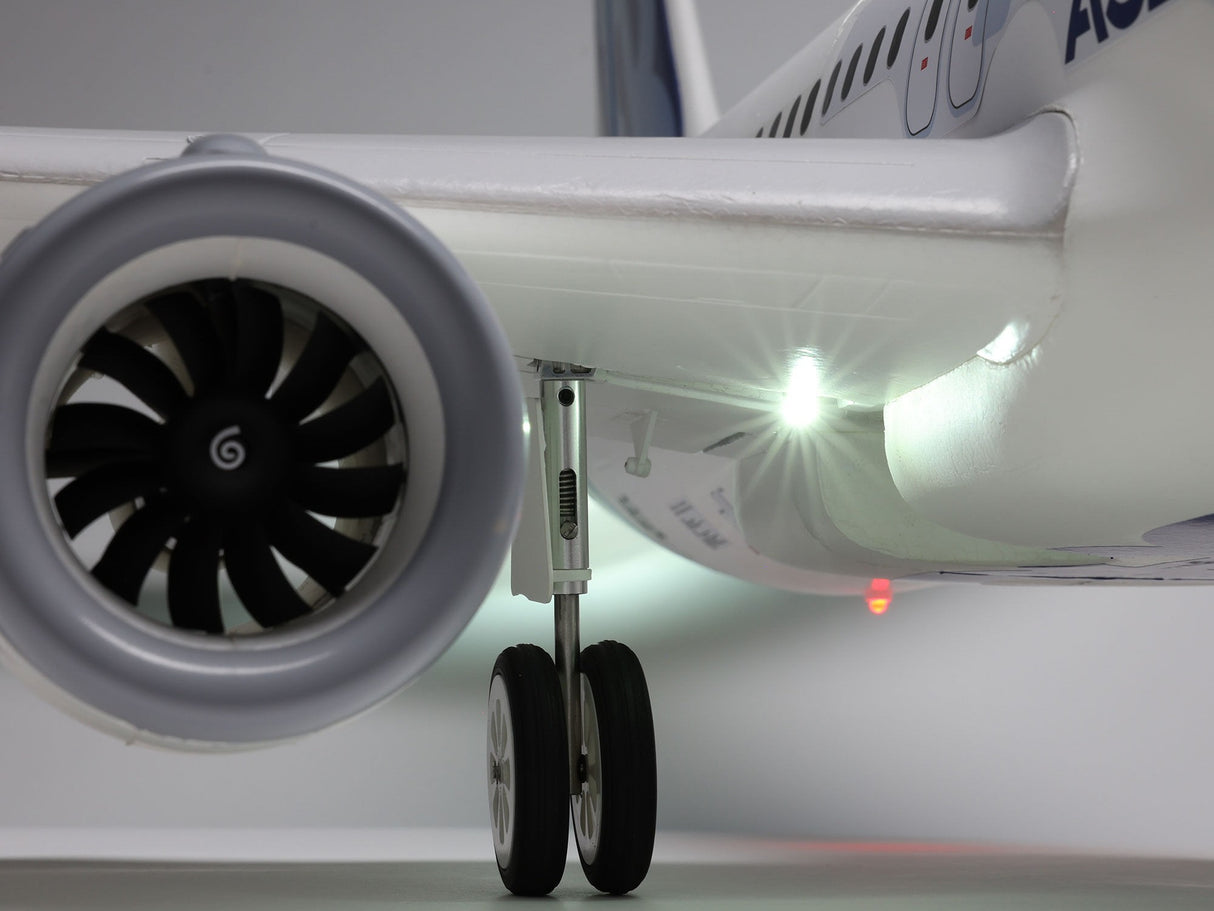 E-Flite Airbus A320neo Twin 64mm EDF BNF Basic w/AS3X+ SAFE - White Finish - FOR PRE ORDER - EXPECTED SEPTEMBER (Copy) (Copy)
