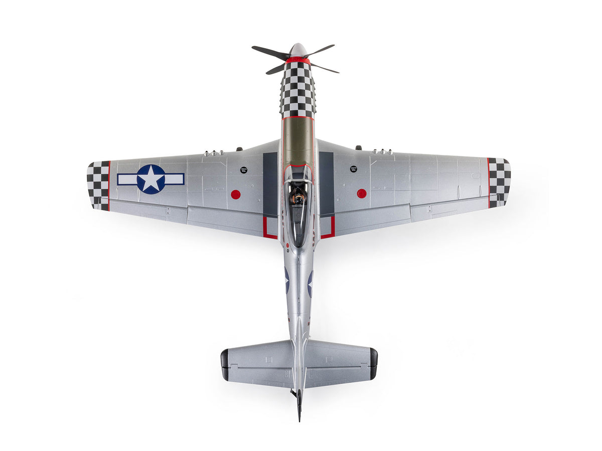 EFlite P-51D Mustang "Big Beautiful Doll" 1.5m BNF Basic with AS3X+ - Pre Order - Expected December