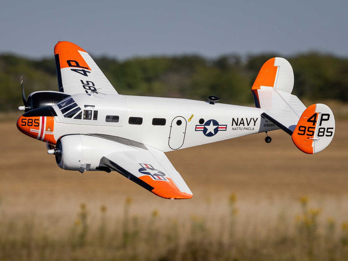 E-Flite Beechcraft D18/RC-45J 1.5m PNP - Pre Order - Expected March