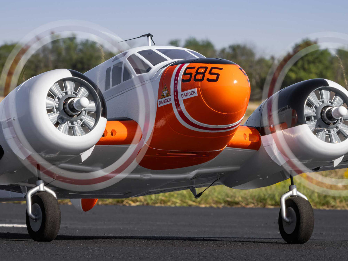 E-Flite Beechcraft D18/RC-45J 1.5m PNP - Pre Order - Expected March