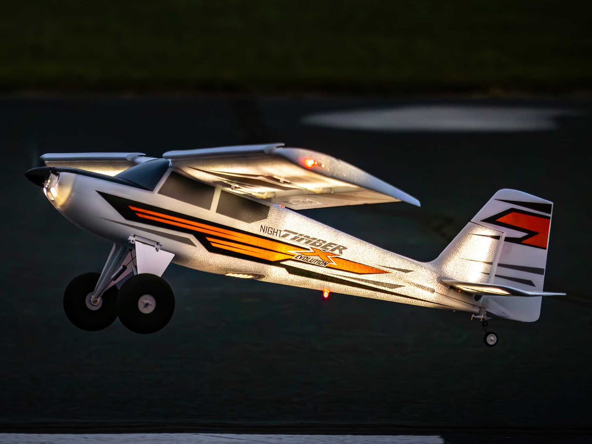 E-flite Night Timber X Evolution 1.2m BNF Basic with AS3X+ and SAFE - FOR PRE ORDER - EXPECTED MID MARCH