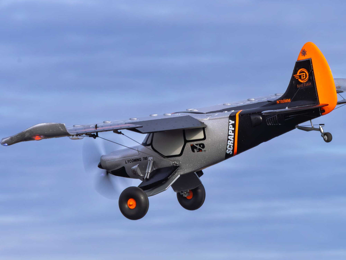 E-Flite Micro Scrappy 800mm BNF Basic with AS3X and SAFE Select - PRE ORDER ONLY - EXPECTED LATE AUGUST