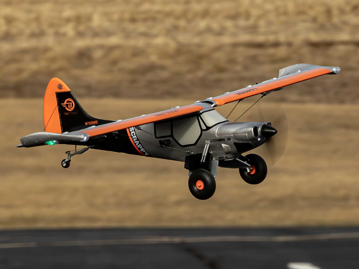 E-Flite Micro Scrappy 800mm BNF Basic with AS3X and SAFE Select - PRE ORDER ONLY - EXPECTED LATE AUGUST
