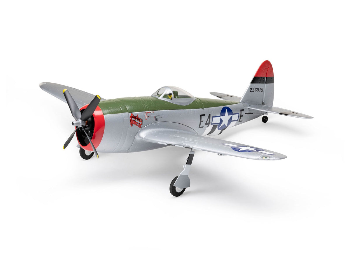 EFlite Micro P-47 Thunderbolt 625mm BNF Basic with AS3X+ and SAFE S - Pre Order - Expected Second Week of December