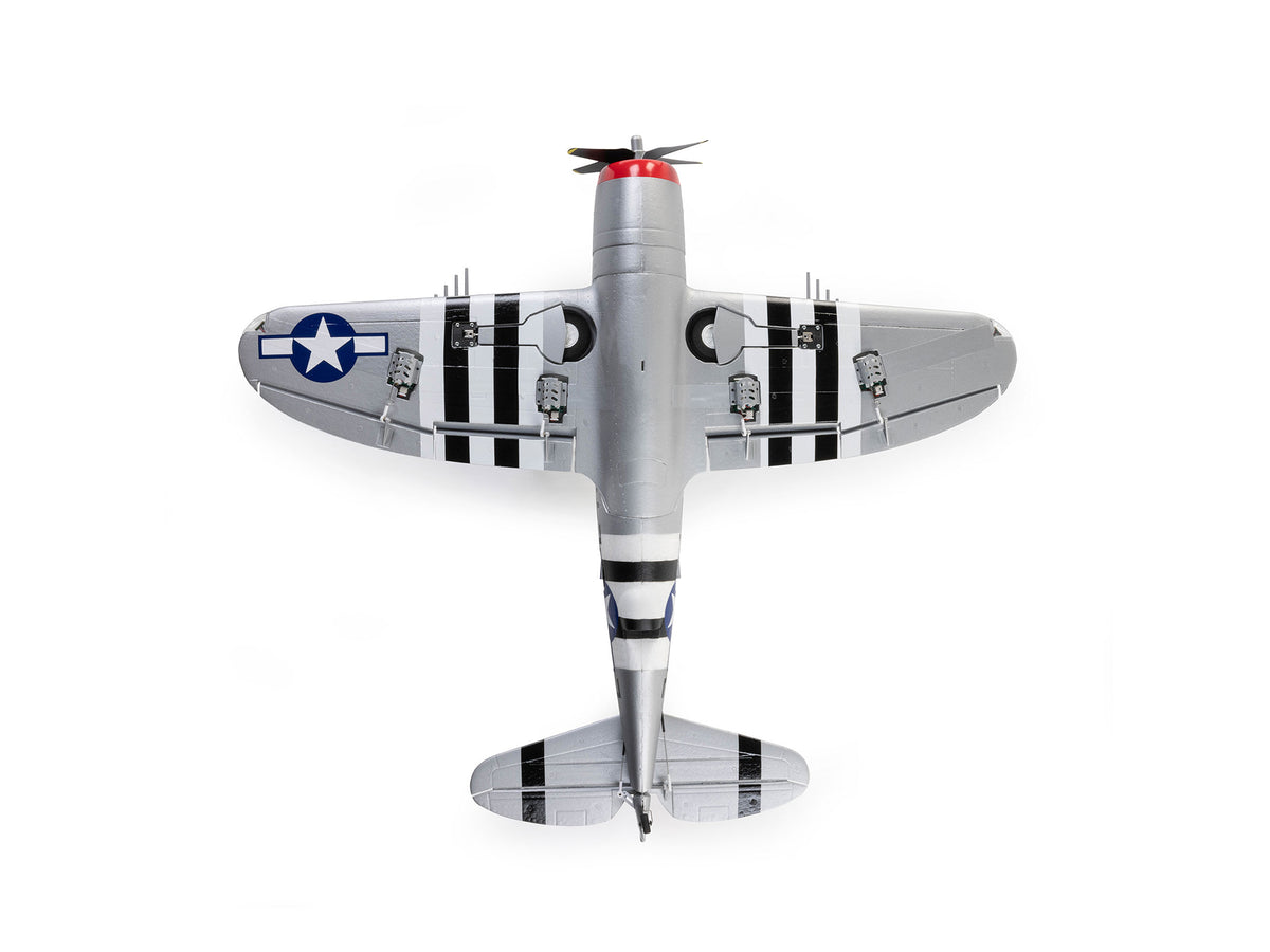 EFlite Micro P-47 Thunderbolt 625mm BNF Basic with AS3X+ and SAFE S - Pre Order - Expected Second Week of December