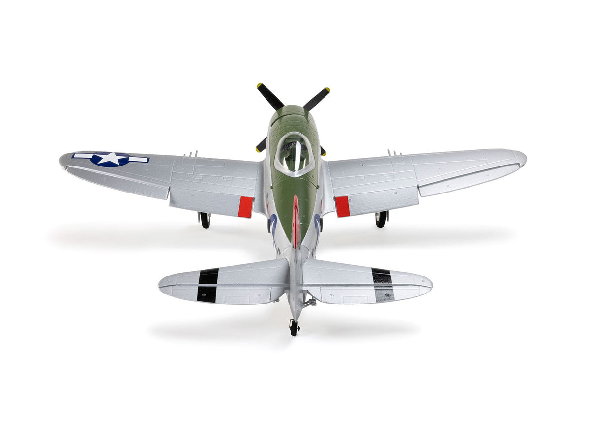 EFlite Micro P-47 Thunderbolt 625mm BNF Basic with AS3X+ and SAFE S - Pre Order - Expected Second Week of December