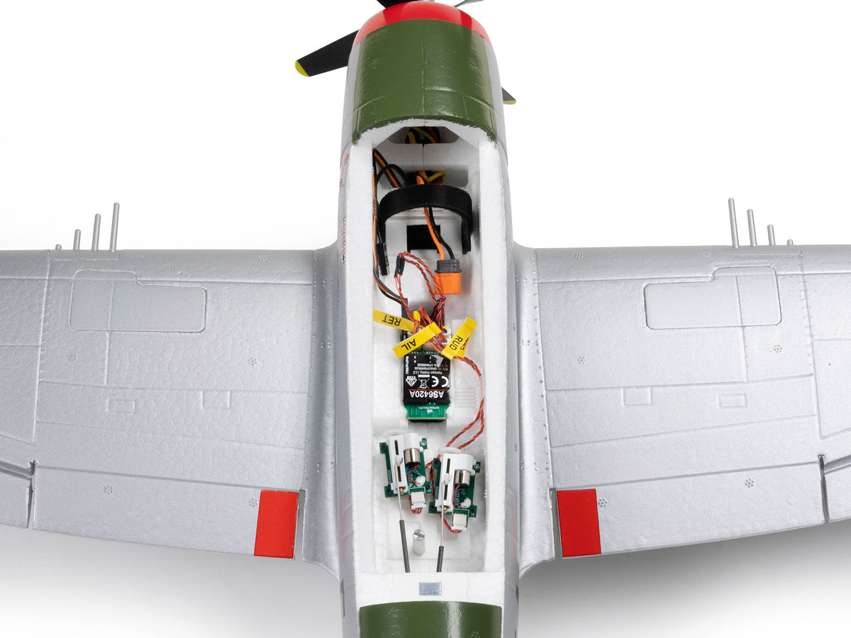 EFlite Micro P-47 Thunderbolt 625mm BNF Basic with AS3X+ and SAFE S - Pre Order - Expected Second Week of December