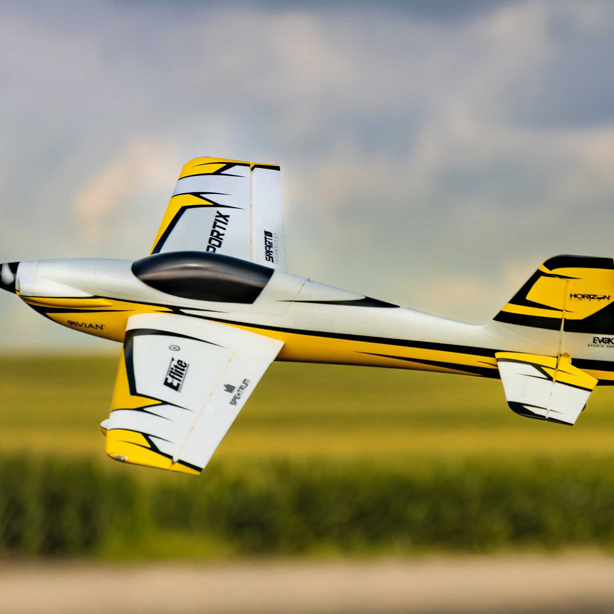 E-Flite Sportix 1.1m BNF Basic with AS3X+ & SAFE Select – Sussex Model ...