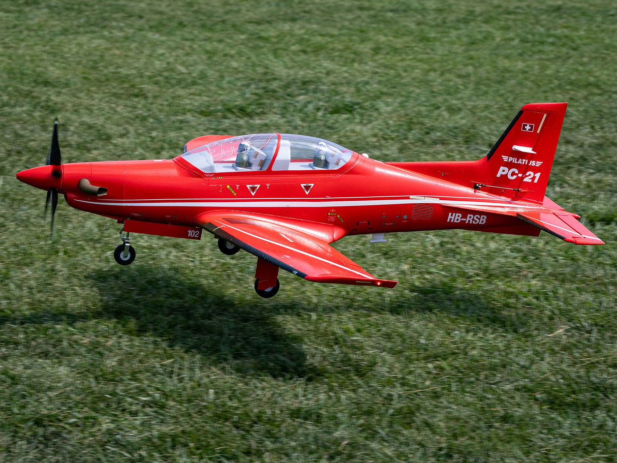Eflite Pilatus PC-21 1.3m BNF Basic with AS3X+ and SAFE Select - Pre Order - Expected Mid October