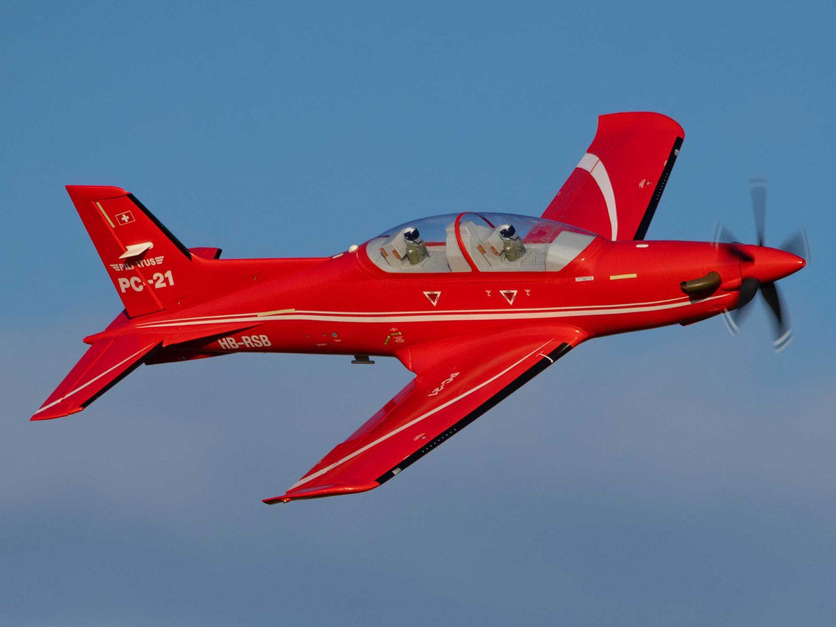 Eflite Pilatus PC-21 1.3m BNF Basic with AS3X+ and SAFE Select - Pre Order - Expected Mid October