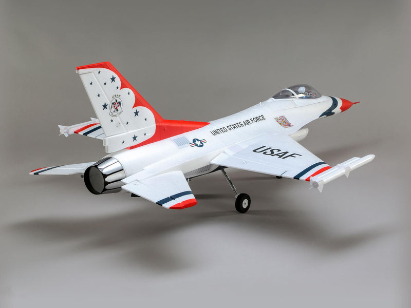 E-Flite F-16 Thunderbirds 70mm EDF Jet BNF Basic with AS3X and SAFE
