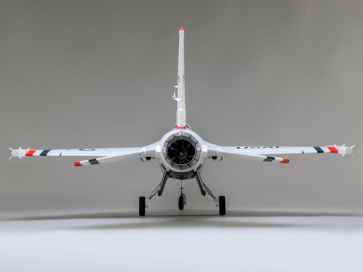 E-Flite F-16 Thunderbirds 70mm EDF Jet BNF Basic with AS3X and SAFE